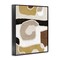 Stupell Industries Earthy Boho Geometrics Framed Giclee Design by Amber Sterling